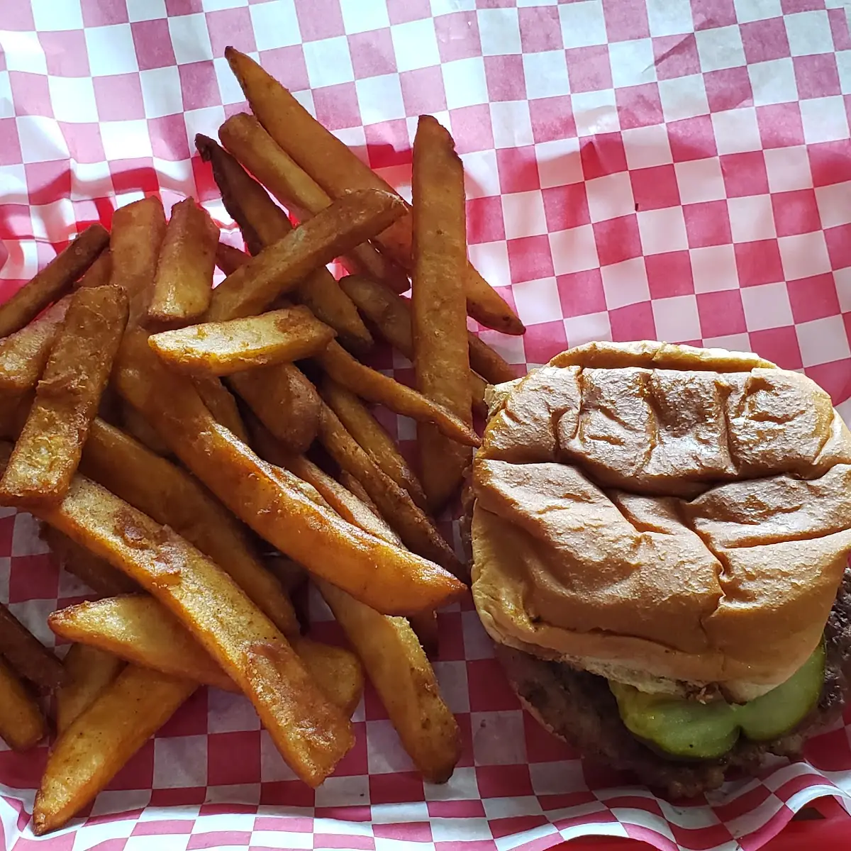 Burger and Fries