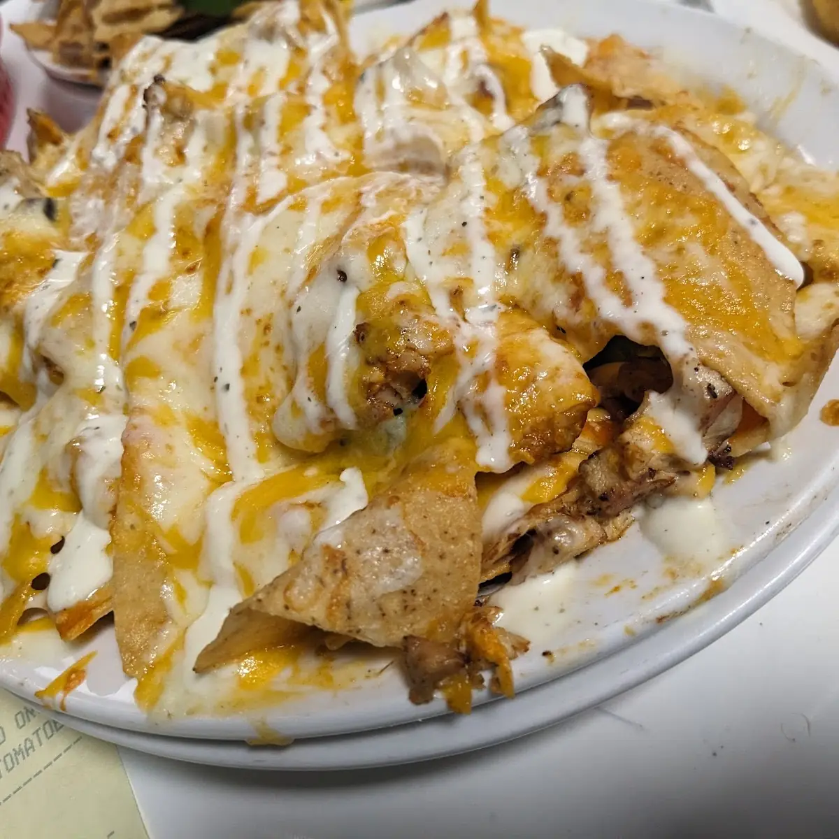 Buffalo Chicken Nachos