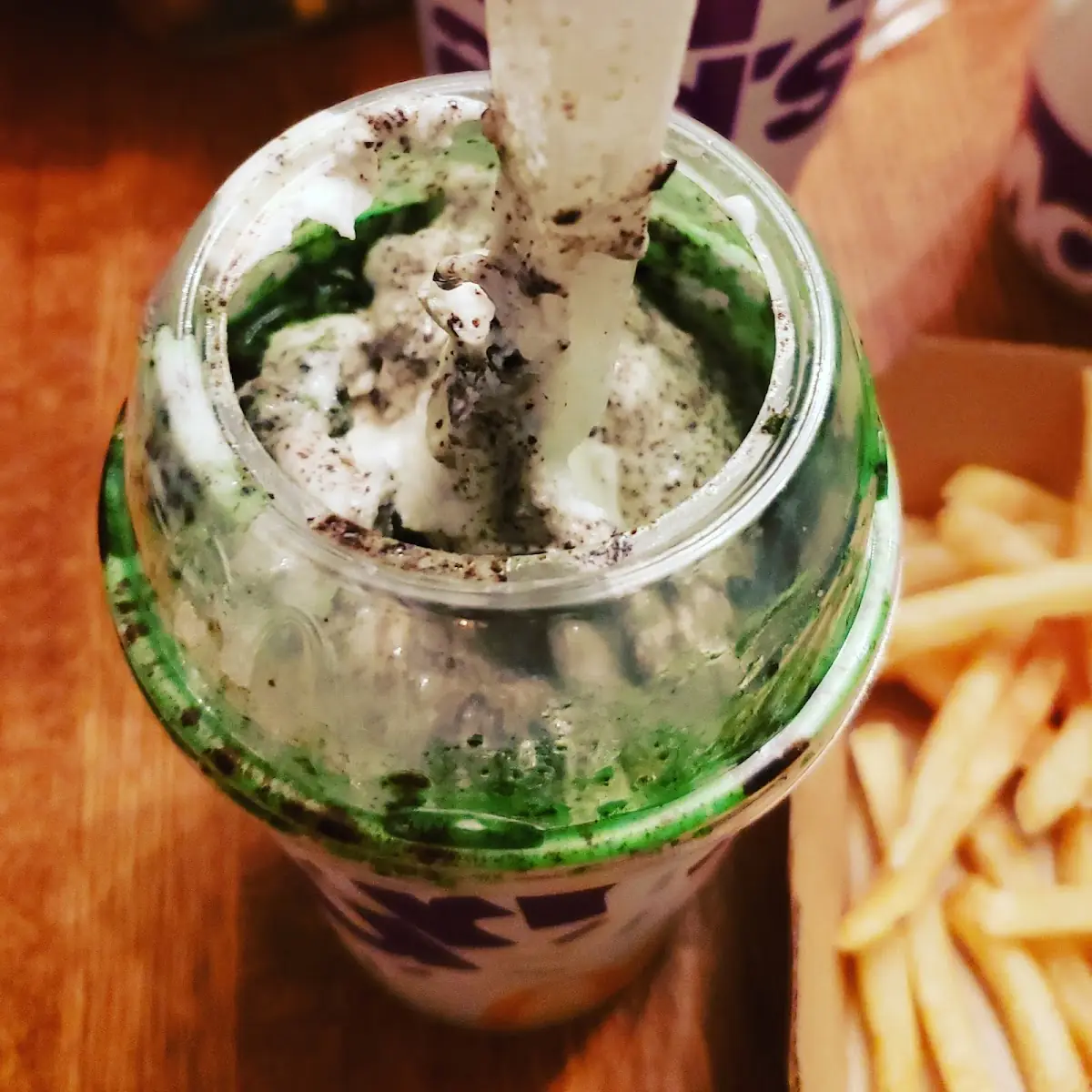 Oreo Shamrock Shake