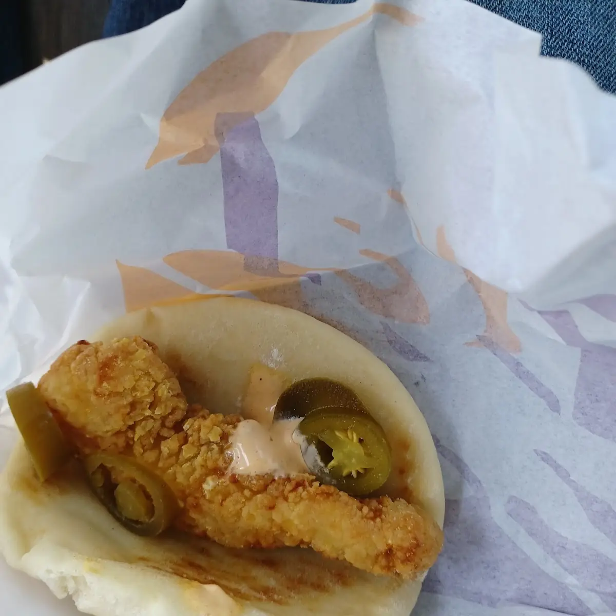 Pathetic Excuse for the Spicy Chicken Taco