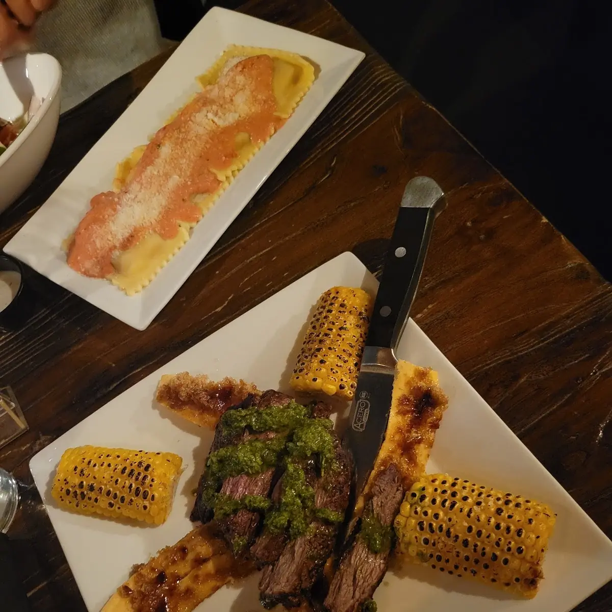 Steak with Caramelized Plantains