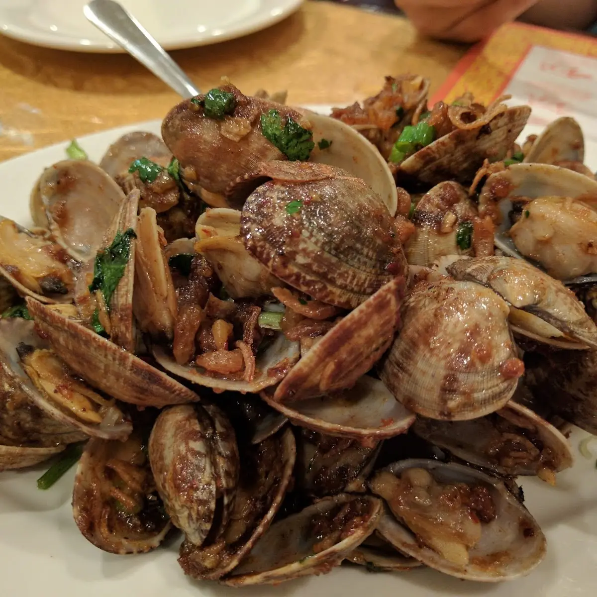 Clam in Black Bean Sauce