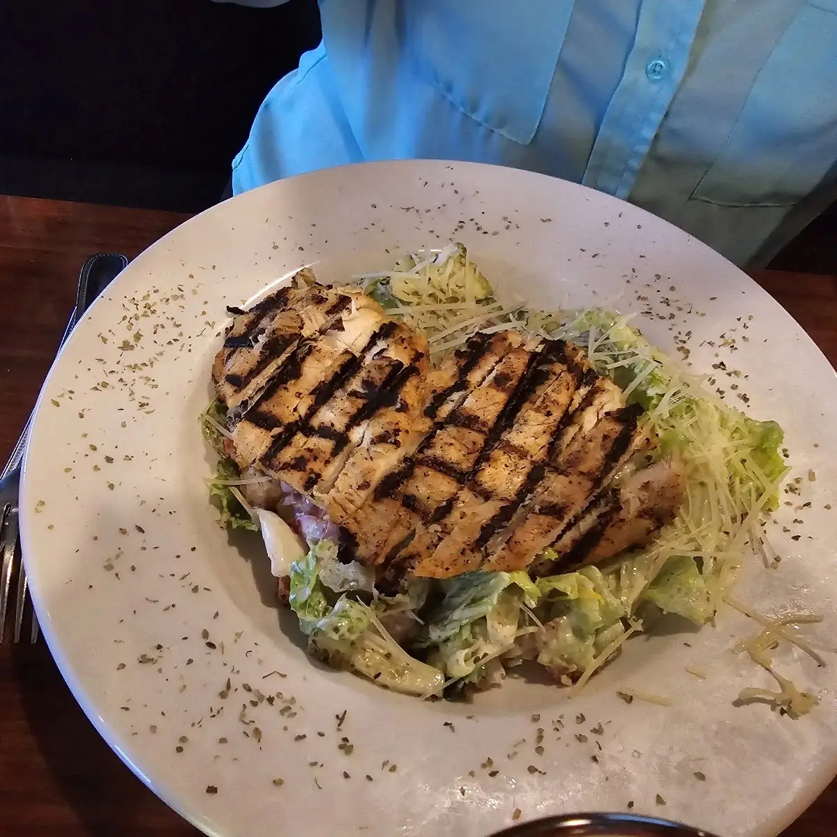 BBQ chicken flatbread