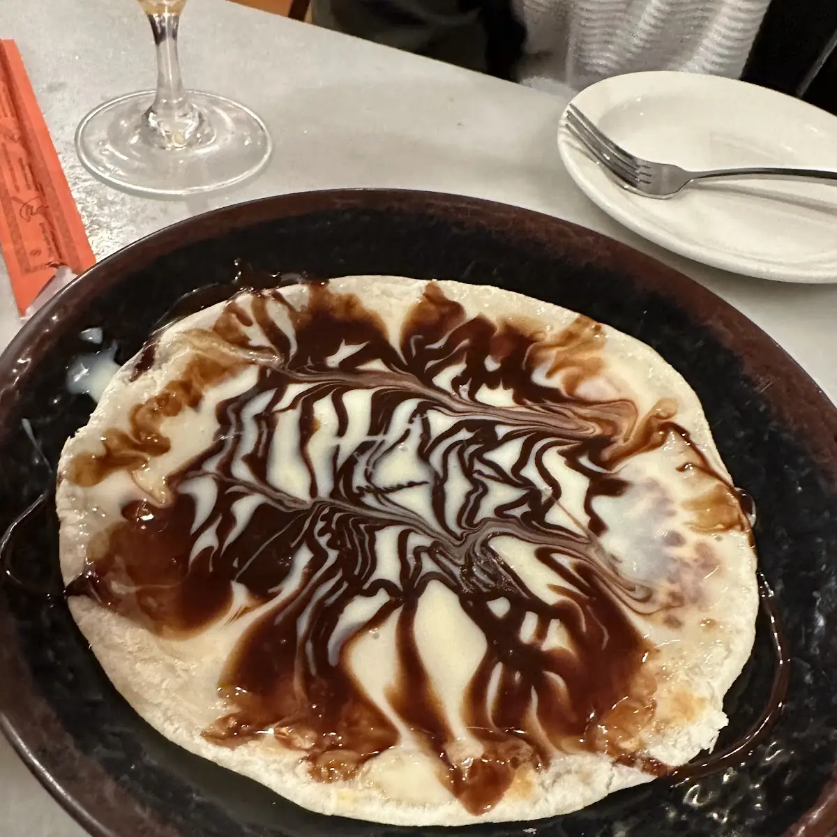 Roti with Chocolate