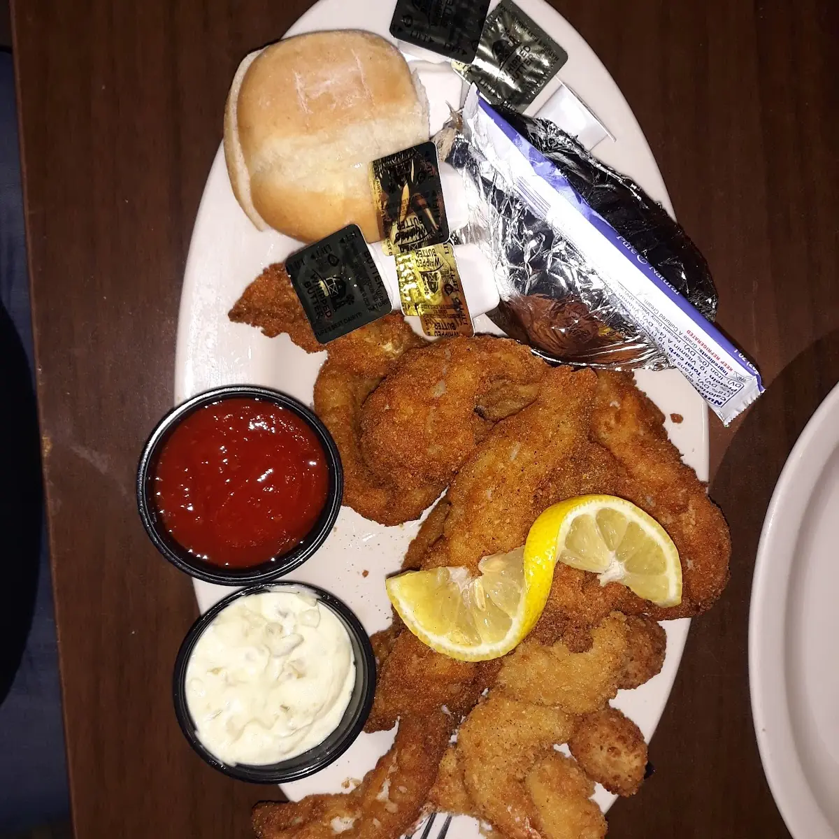 Fish Shrimp and Scallops Platter