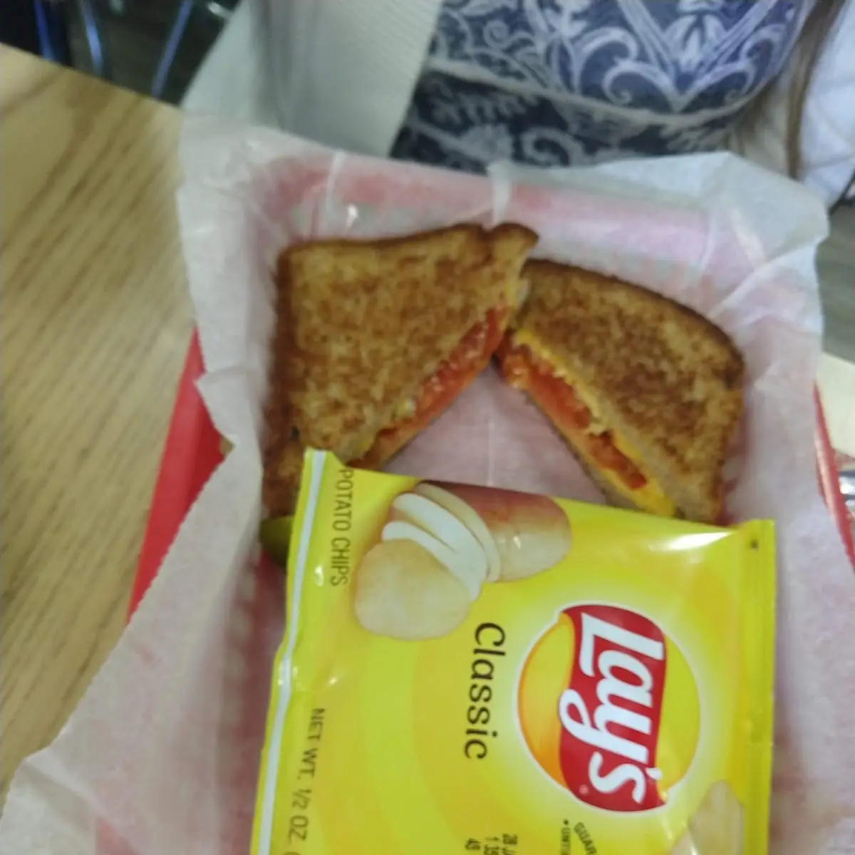 Grilled Cheese and Tomato