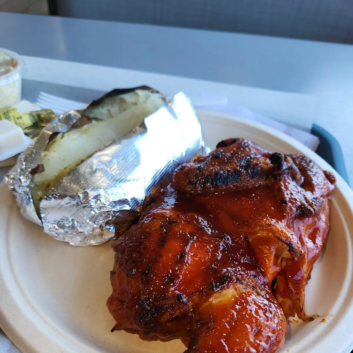 ½ BBQ Chicken