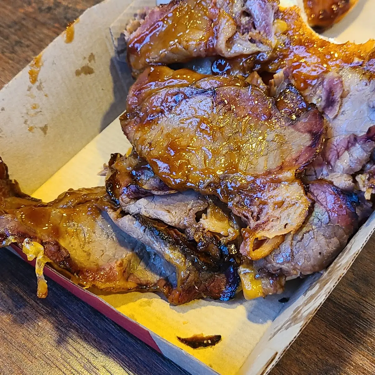 Quarter Pound Chopped Brisket Sandwich