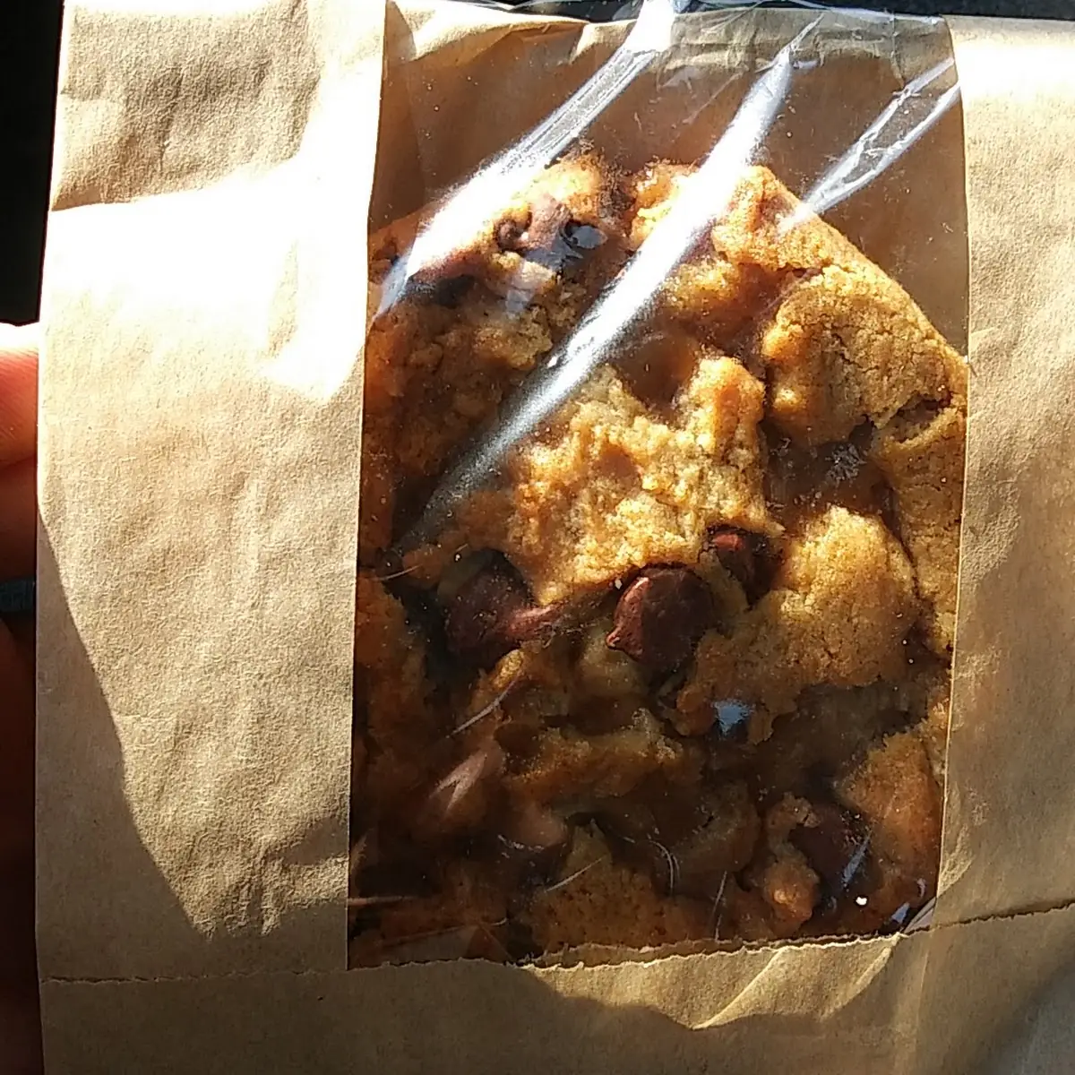 Salted Caramel Chocolate Chip Cookie