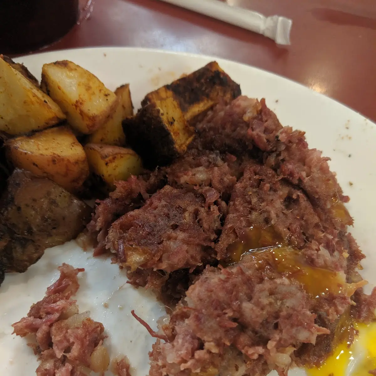 Corned Beef Hash and Eggs