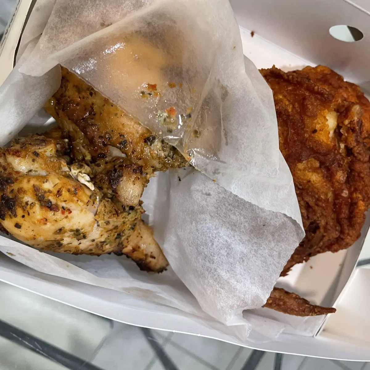 Grilled and Fried Chicken