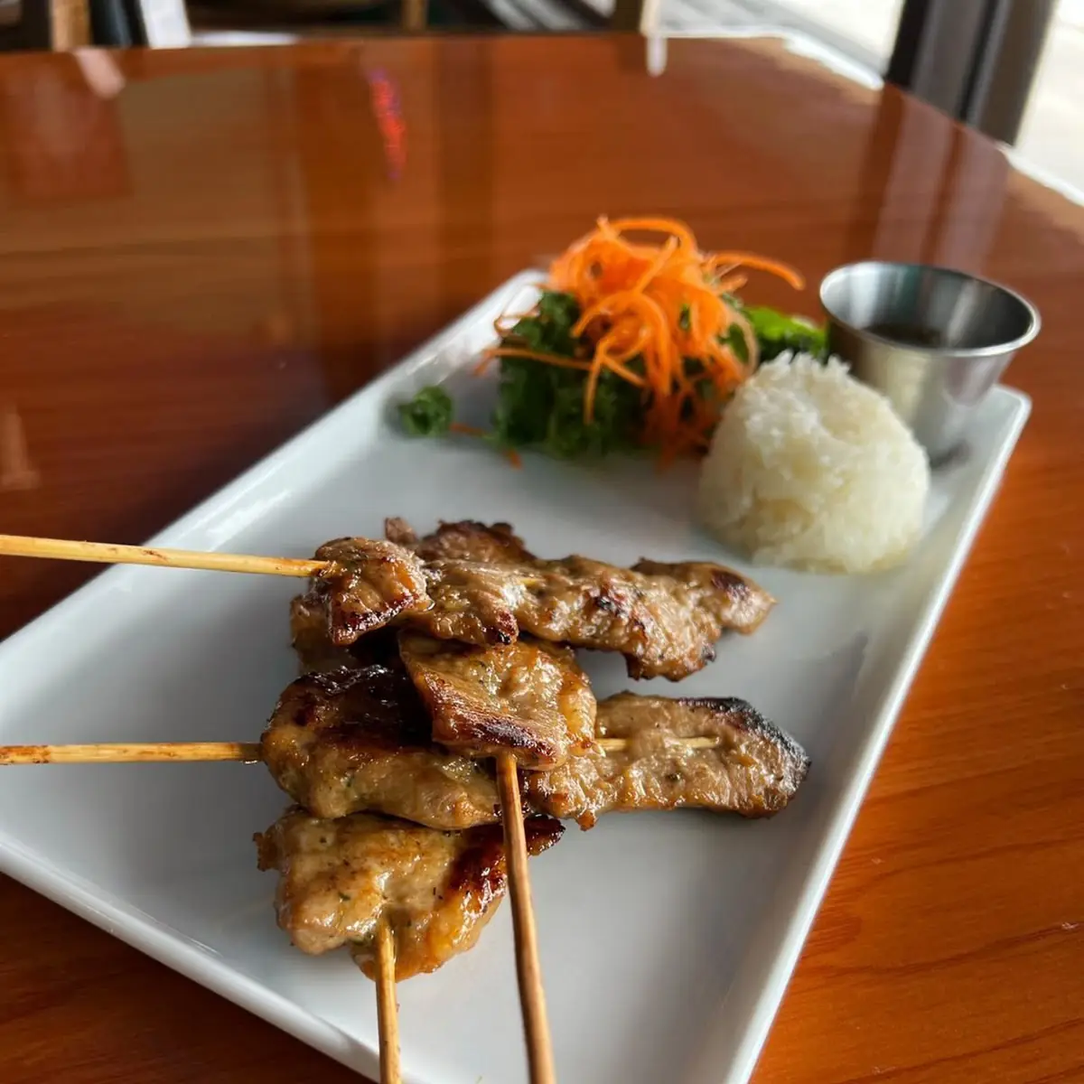 Moo Ping 4 Skewers