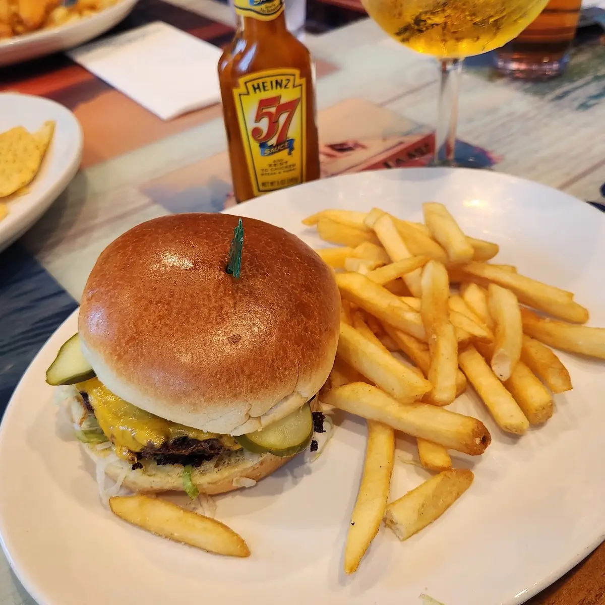 Double Cheeseburger in Paradise
