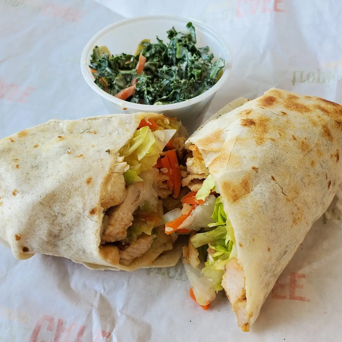 Thai Chicken Wrap