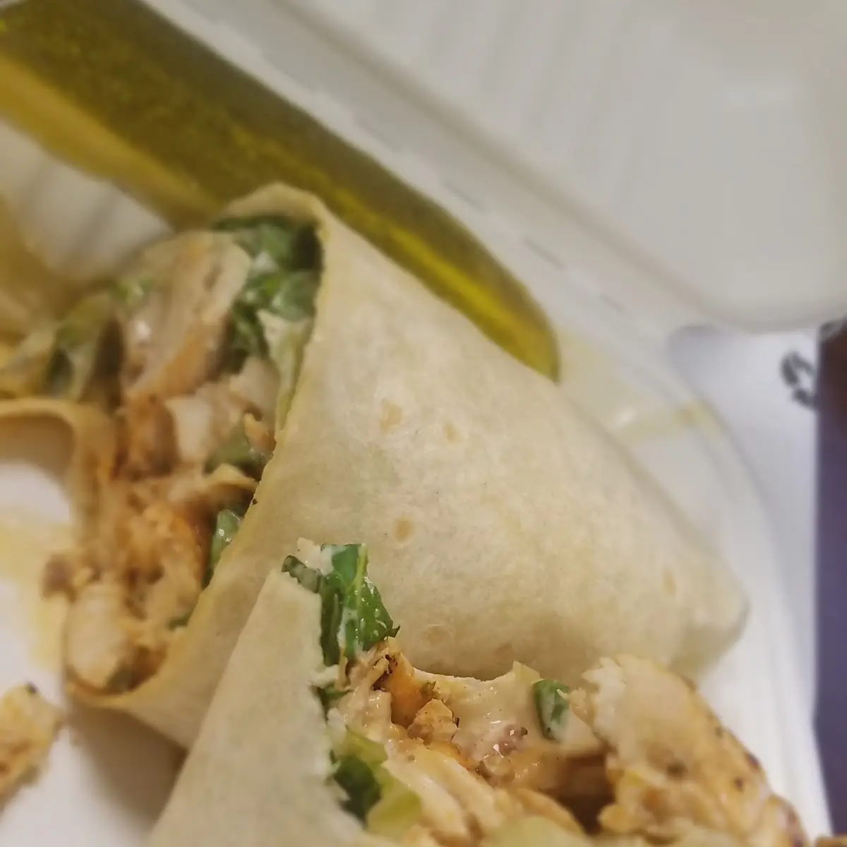 Grilled Chicken Wrap