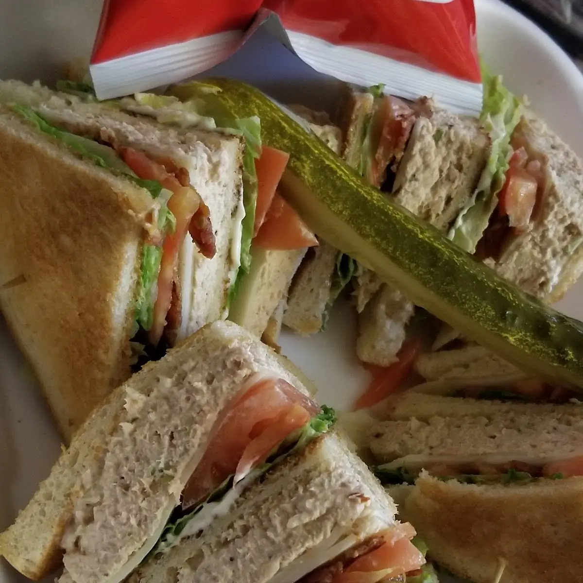 Tuna Club Sandwich
