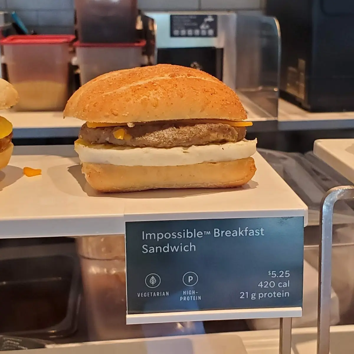 Impossible Breakfast Sandwich
