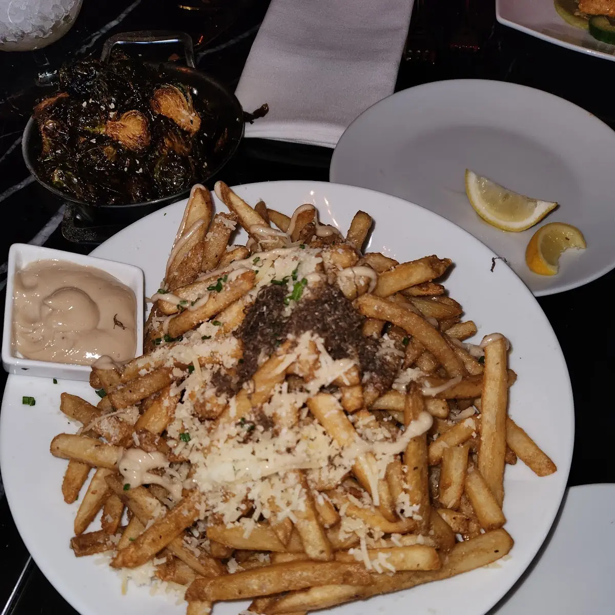 Parmesan Truffle Fries with Herbs
