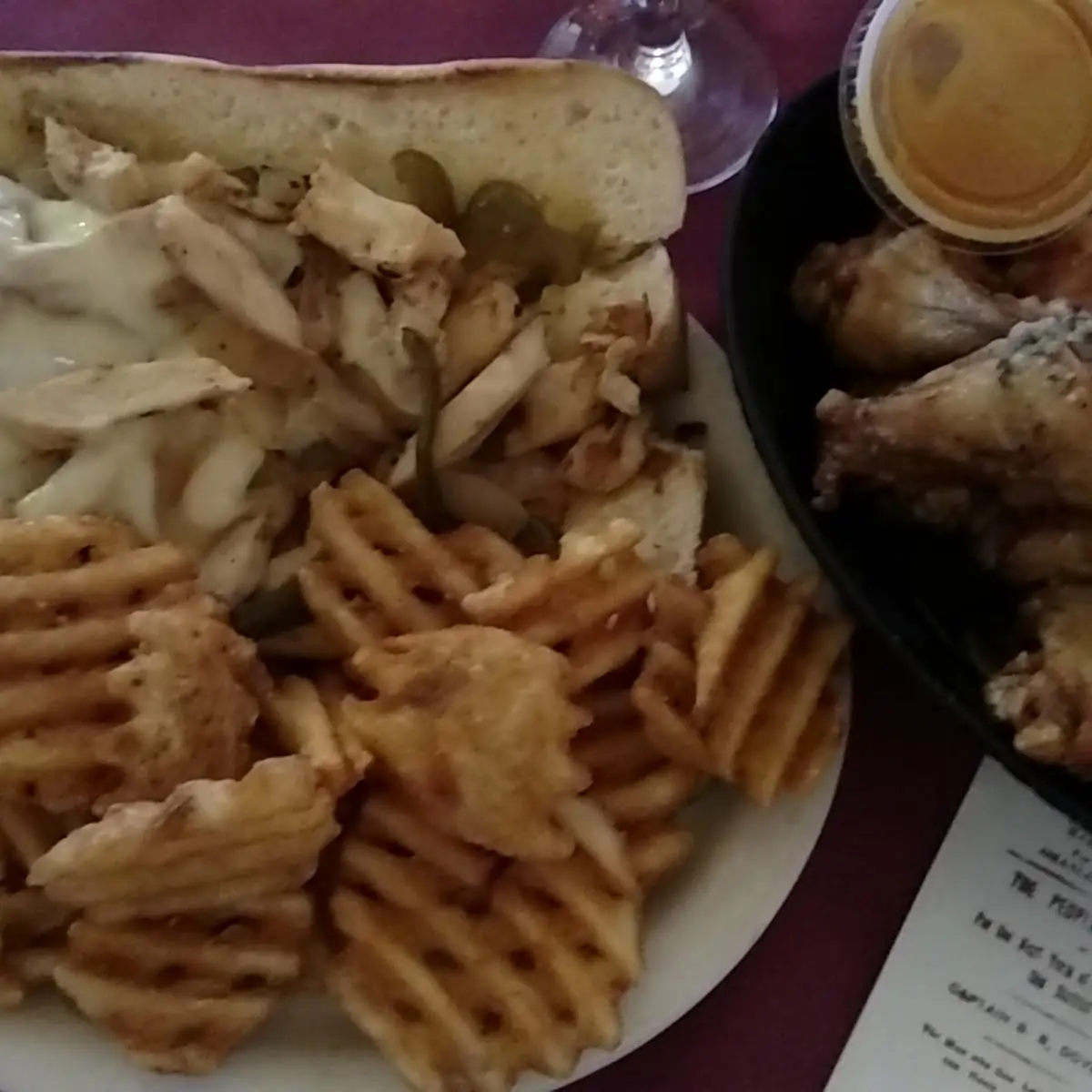 Chicken Philly Sandwich