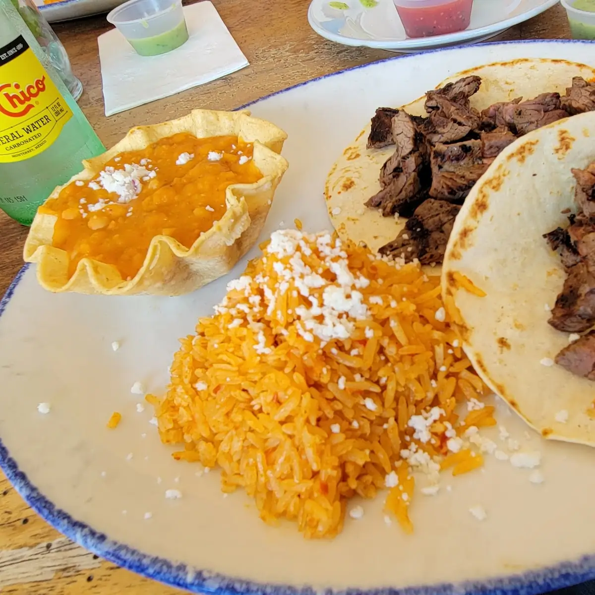 Steak Soft Taco Combination