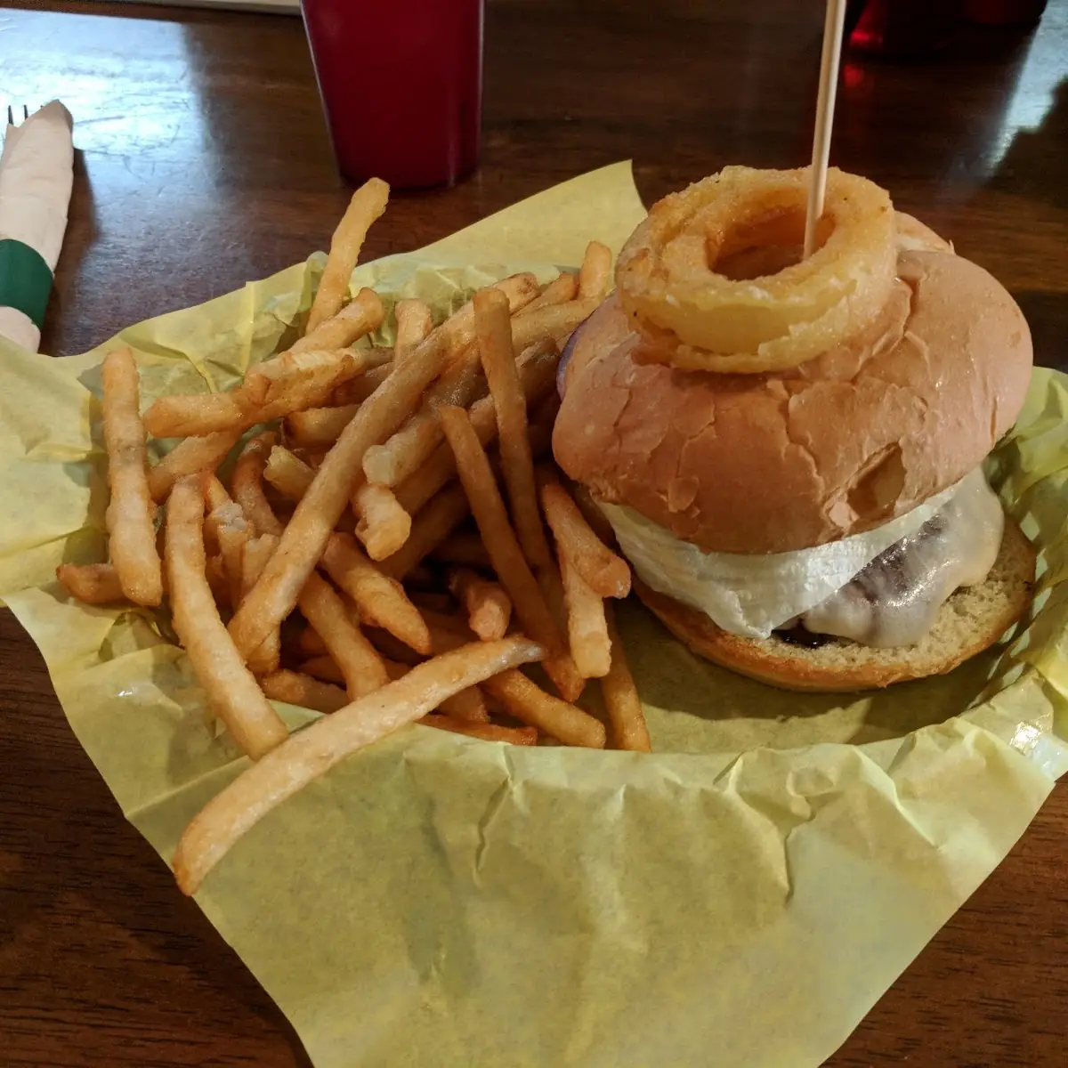 Alpine Burger and Fries