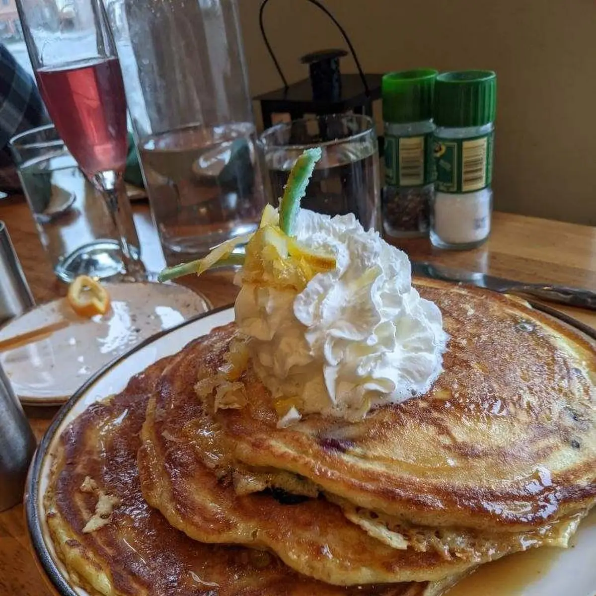 Lemon Blueberry Pancakes
