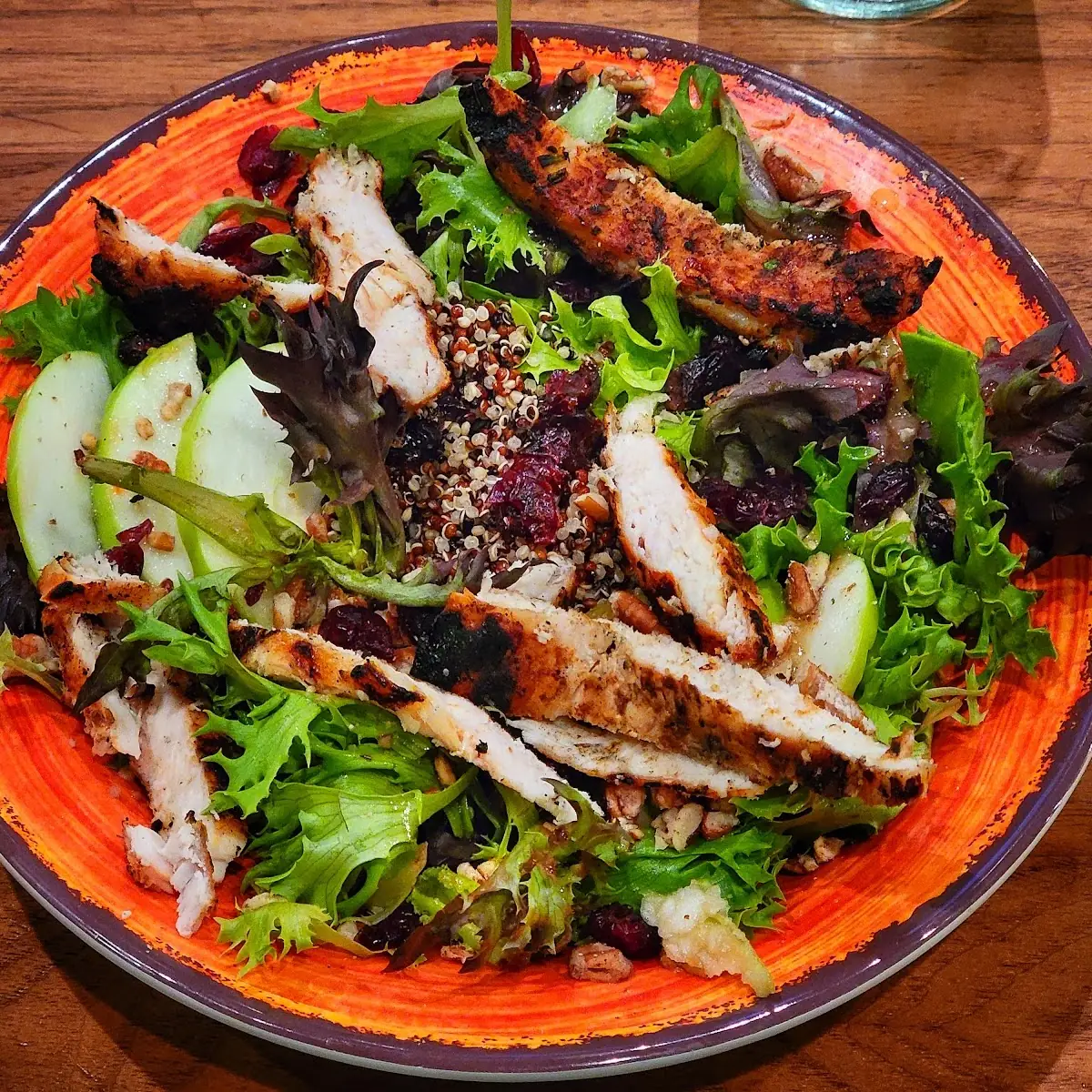 Quinoa Salad with Grilled Chicken