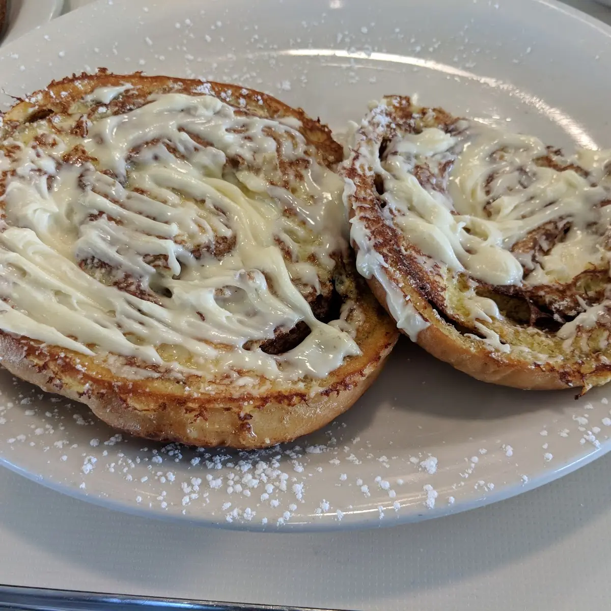Cinnamon Roll French Toast