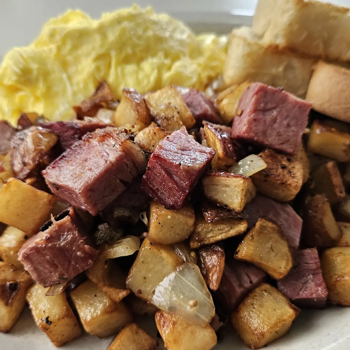 Hand Carved Corned Beef Hash