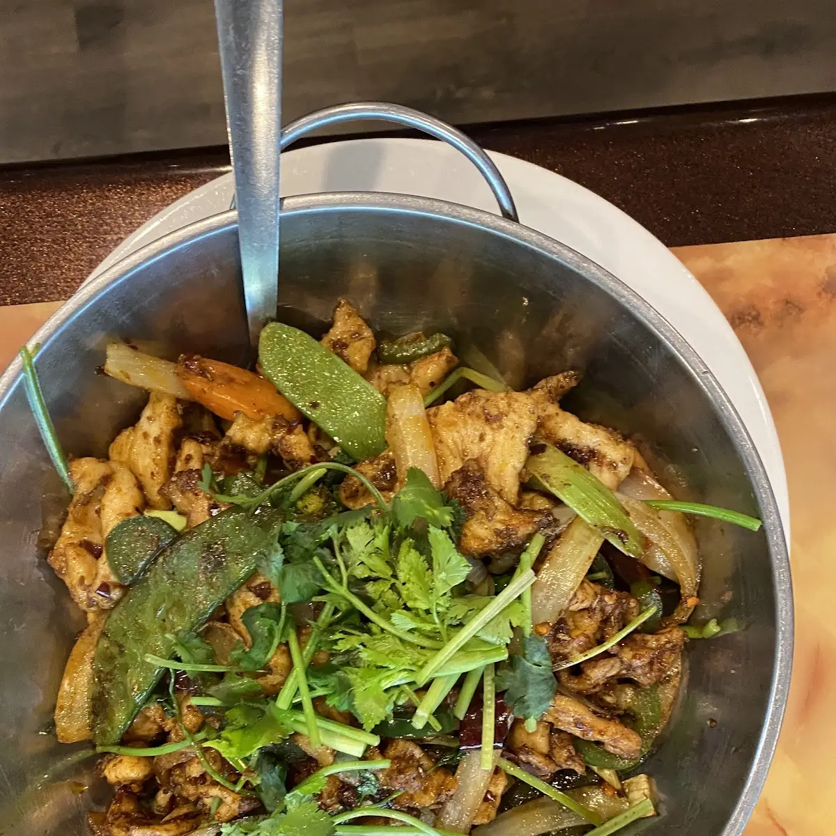 Spicy Chicken Pot