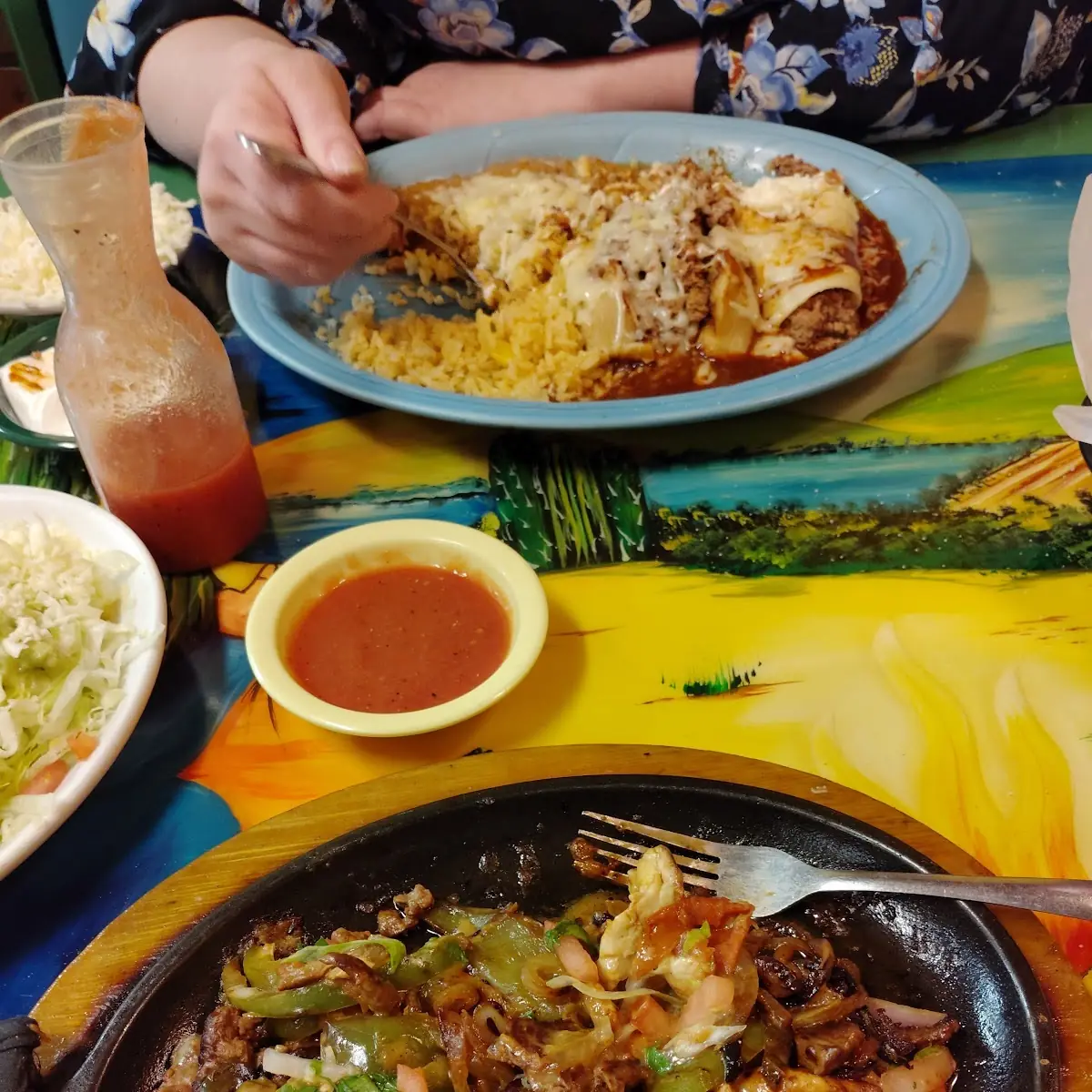 Rice & Refried Beans
