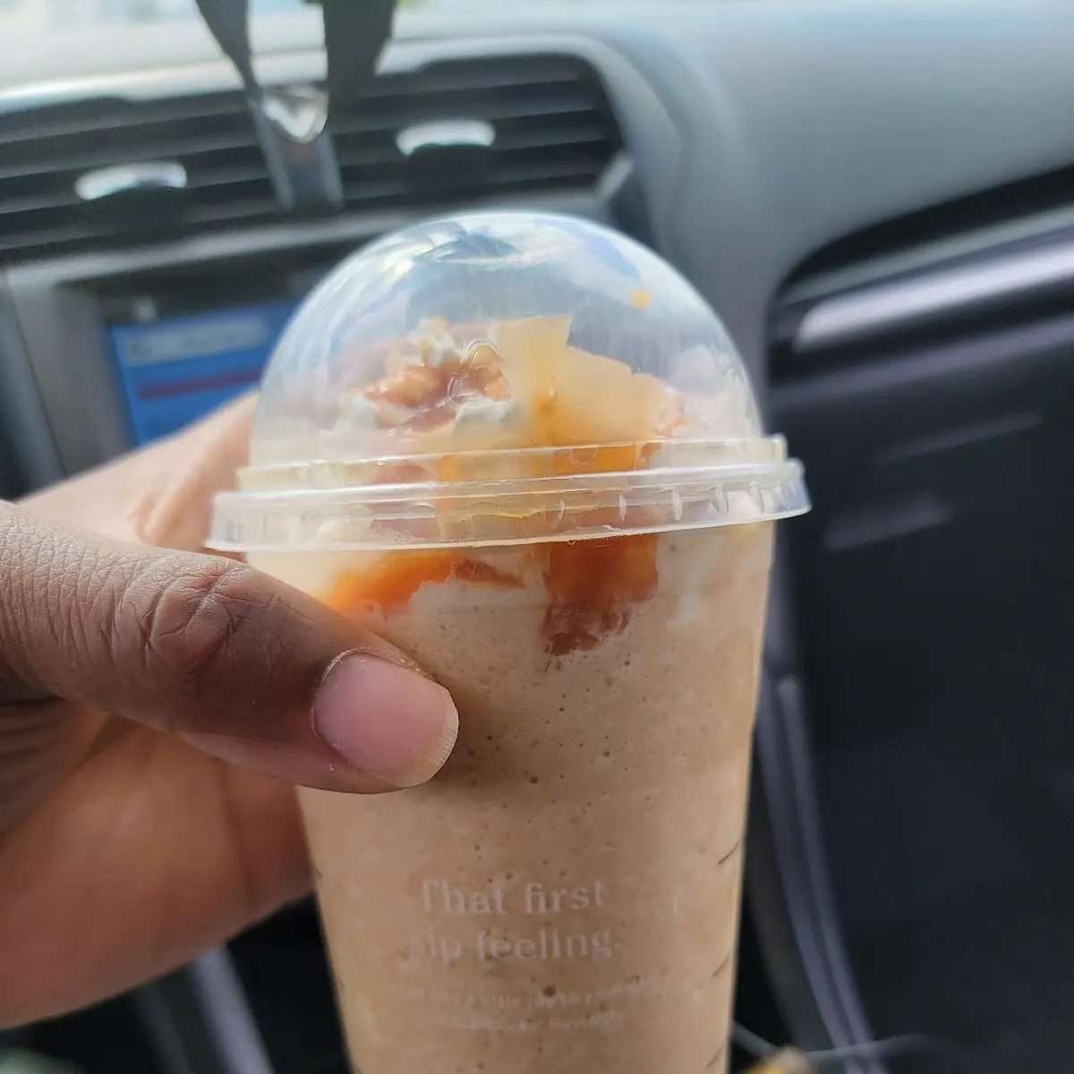 Caramel Crunch Frappuccino