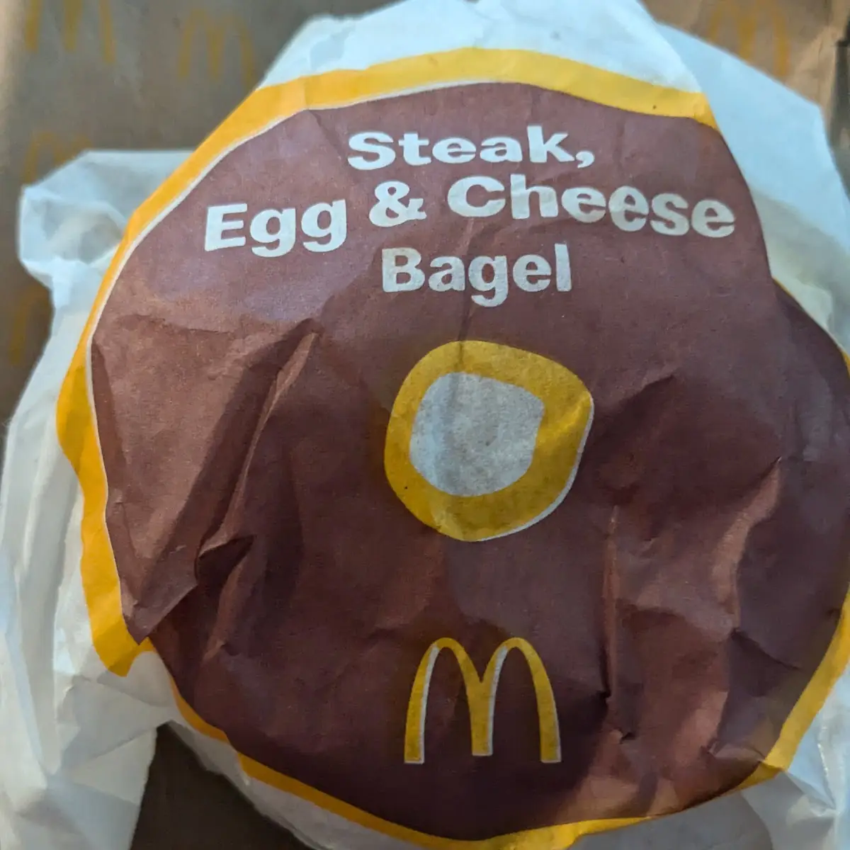 Steak Egg Cheese Bagel
