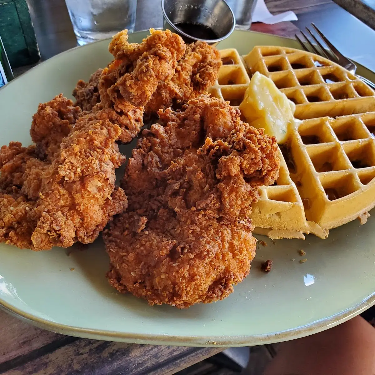 Fried Chicken Waffle