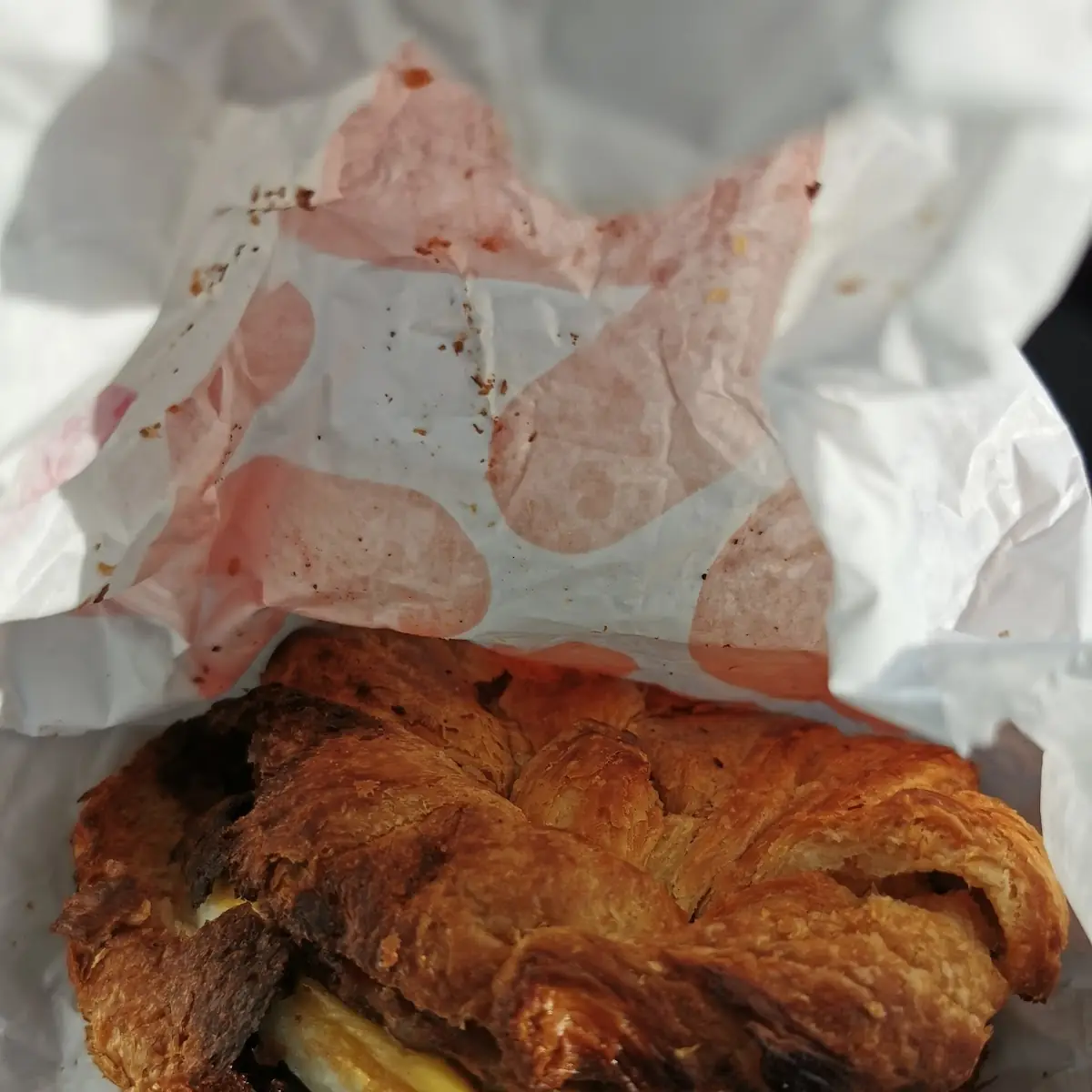 Sausage Egg and Cheese Sandwich