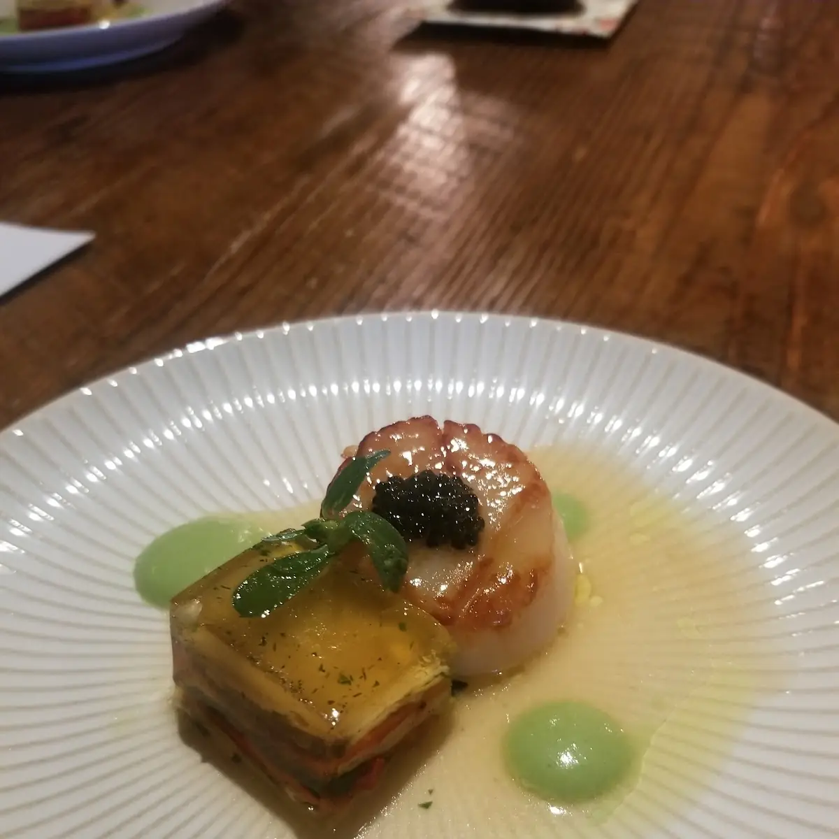 Pan Seared Diver Scallop
