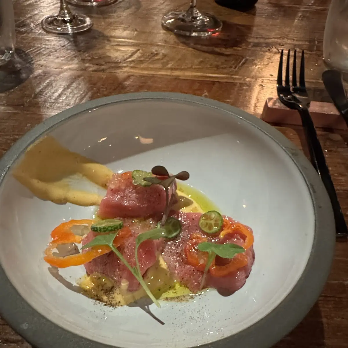 Wild Bluefin Tuna Crudo