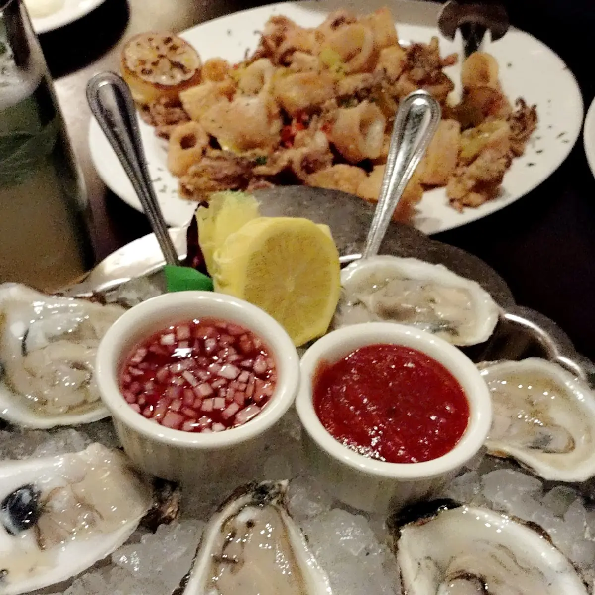 Fresh Oysters on the Half Shell