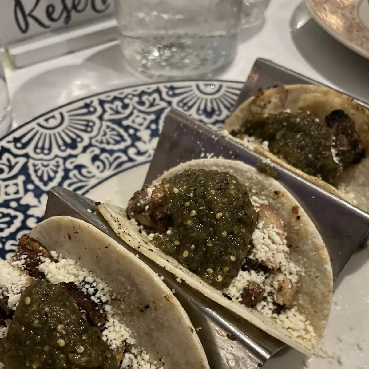 Chicken Tacos