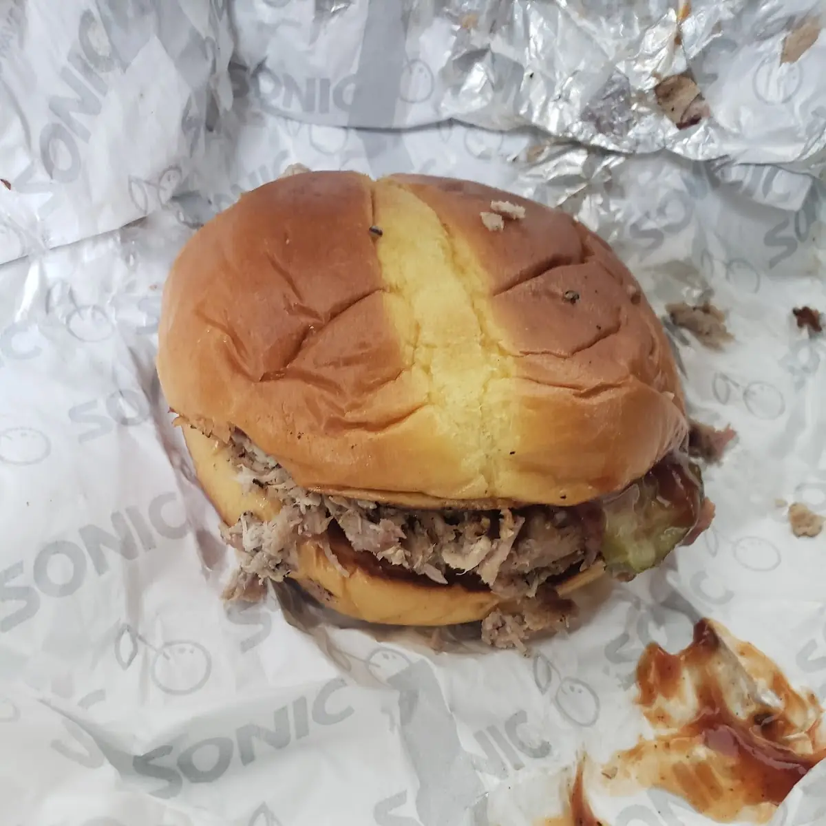 Pulled Pork BBQ Sandwich