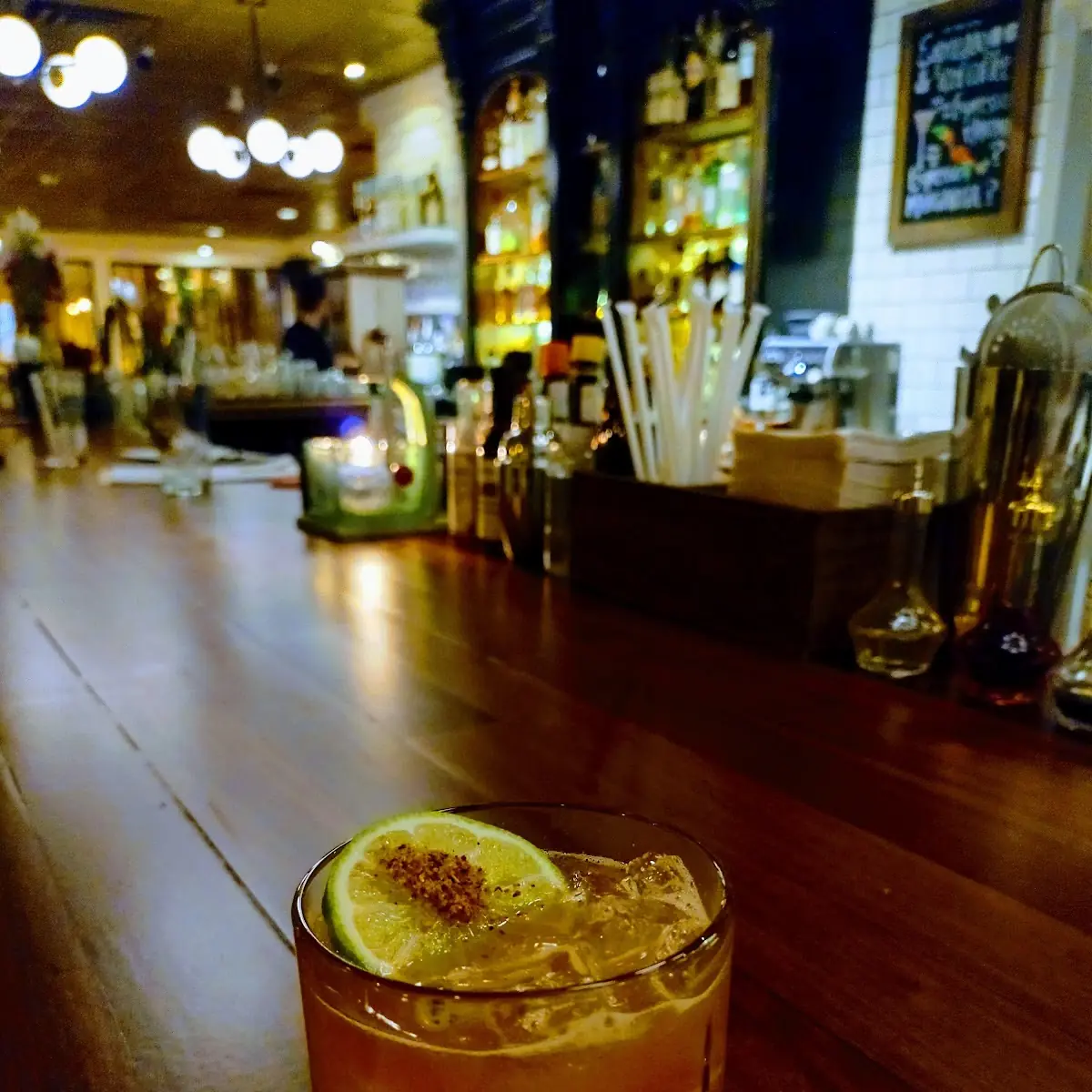 Old Fashioned Prepared with Bourbon