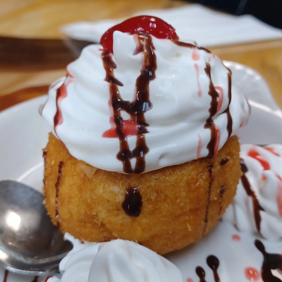Deep Fried Ice Cream Vanilla Flavor