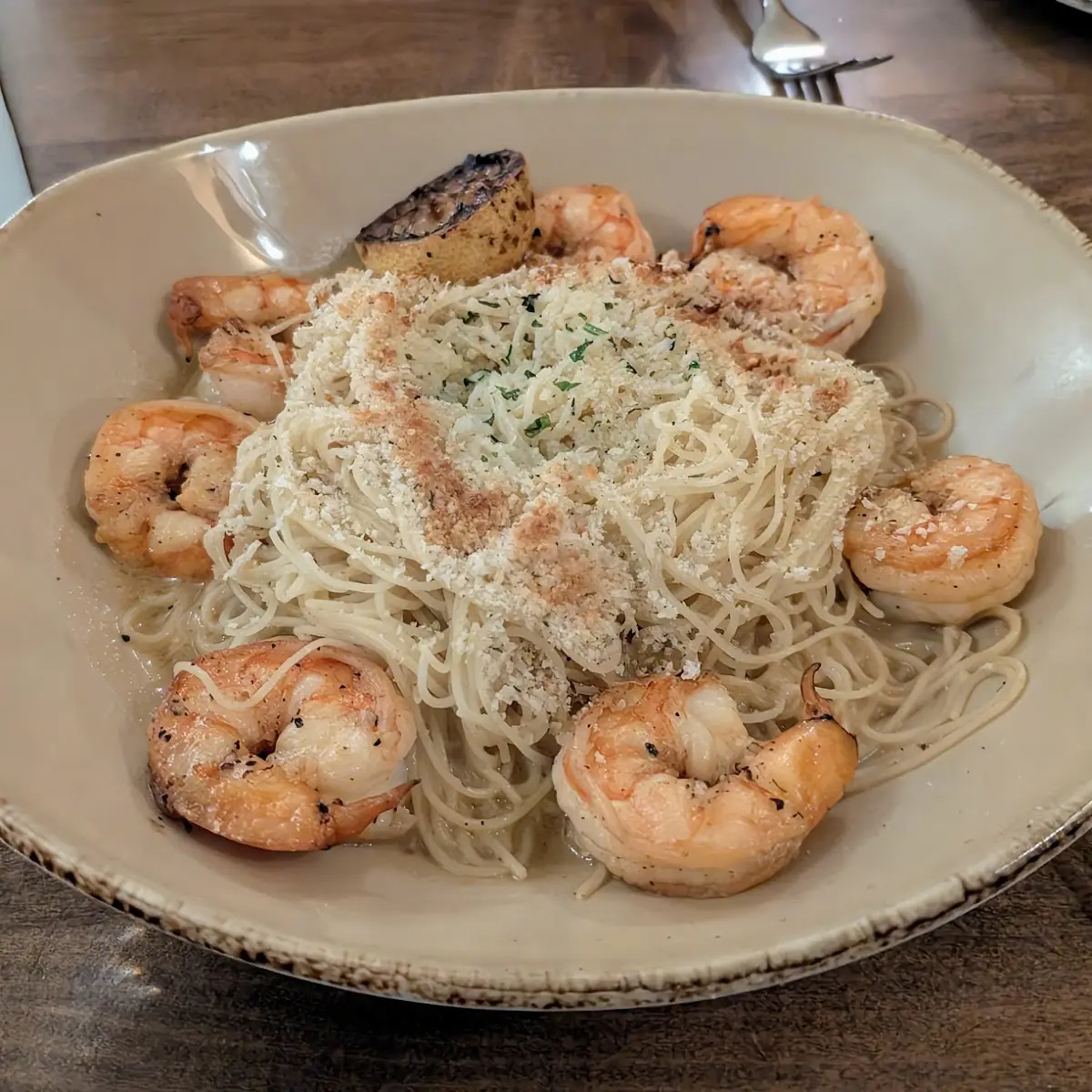 Shrimp Angel Hair Pasta