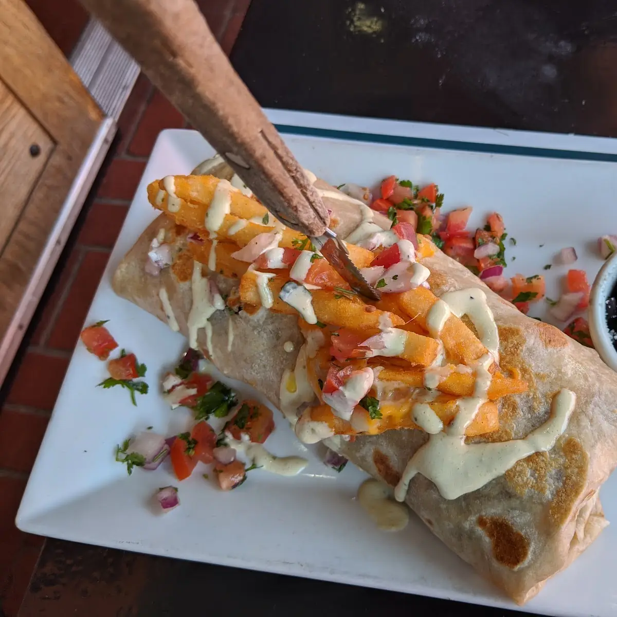 Surf and Turf Burrito