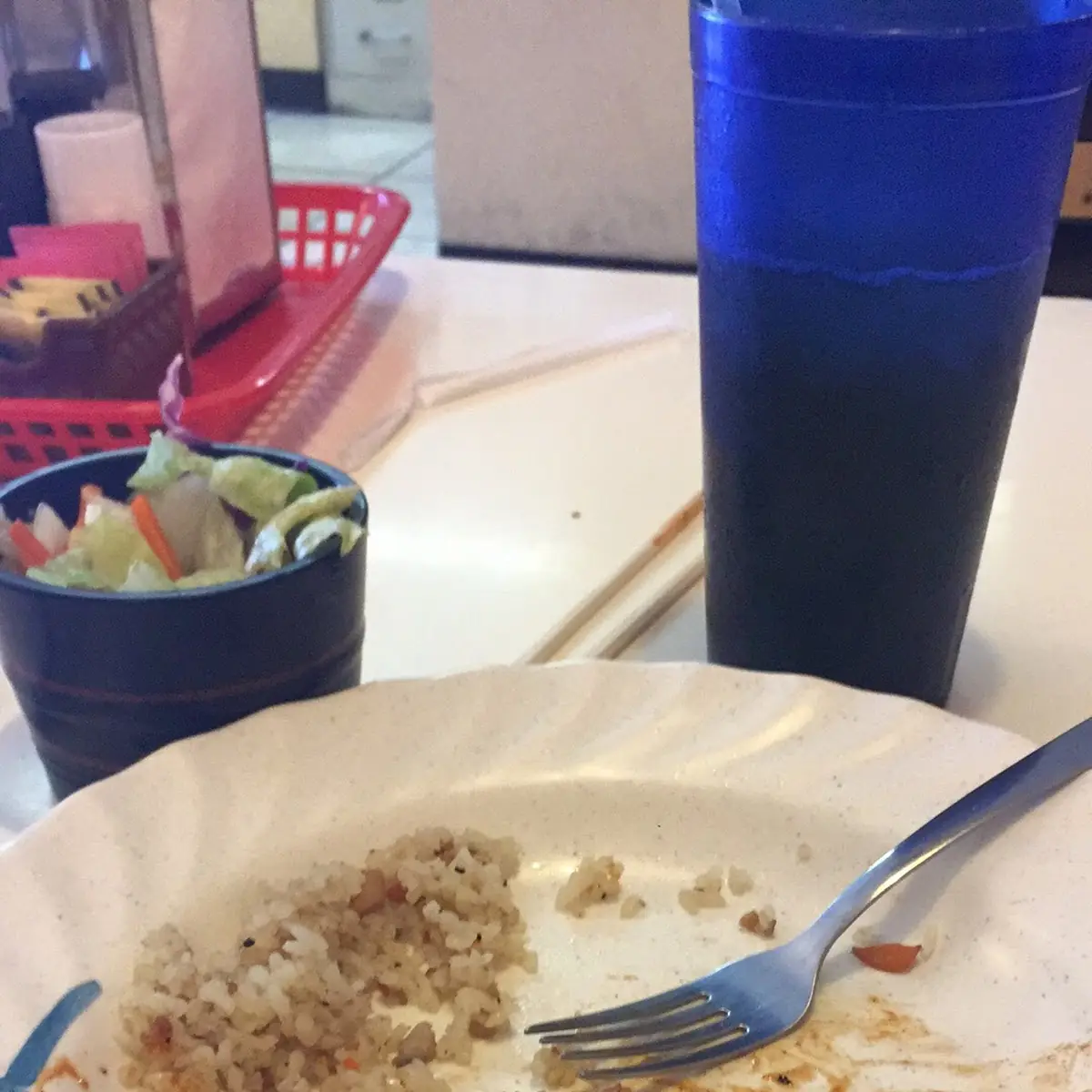 Medium Spicy Chicken Teriyaki with Fried Rice