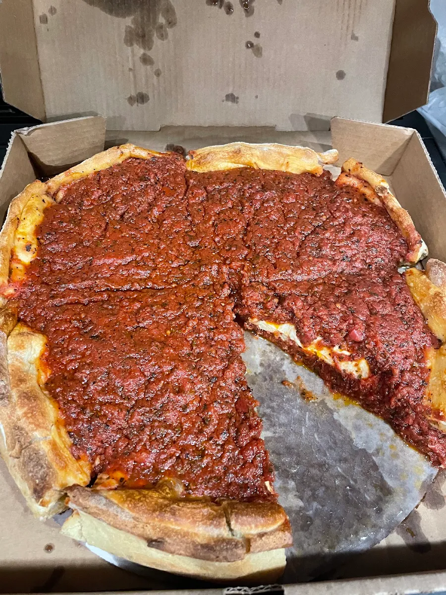 Deep Dish Meat Lovers Pizza