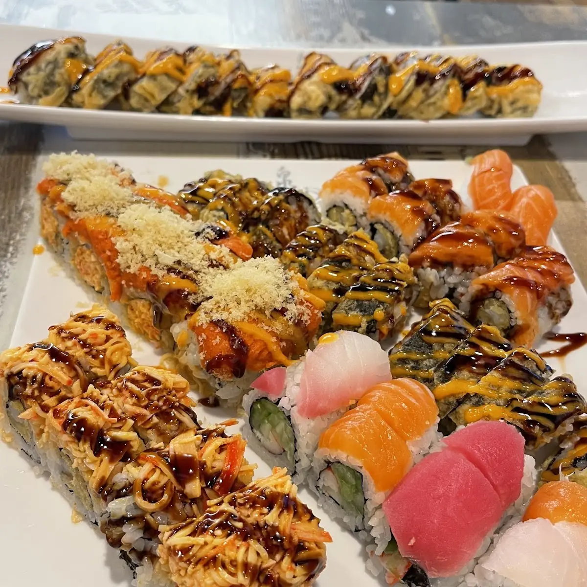 Sushi Rolls & Salmon Sushi