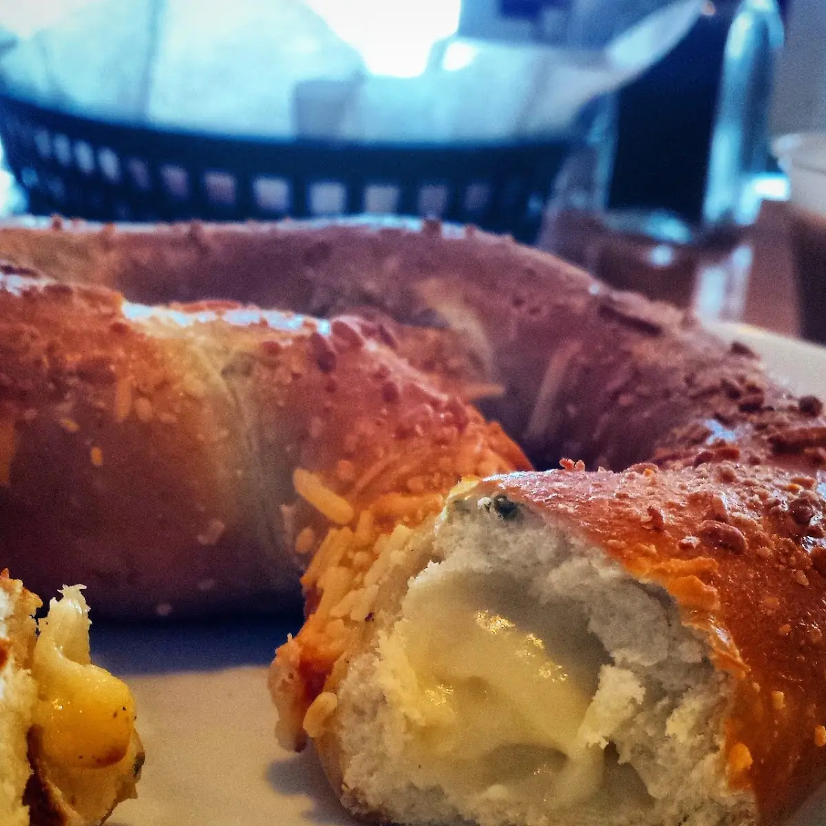 Cheese Stuffed Soft Pretzel