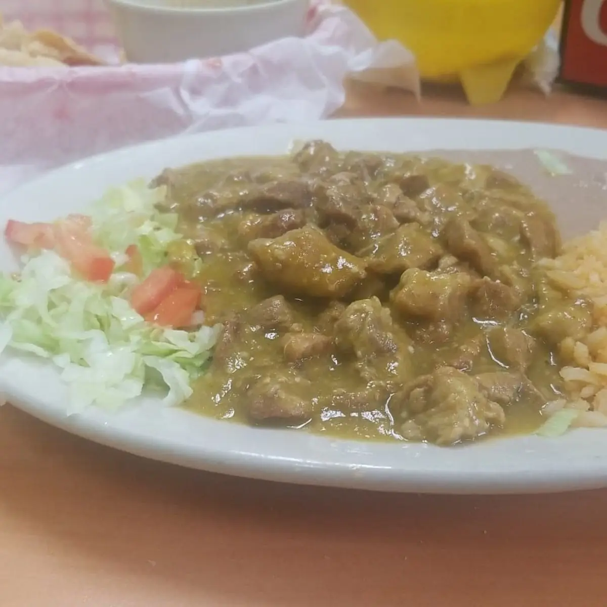 Carne Guisada Plate