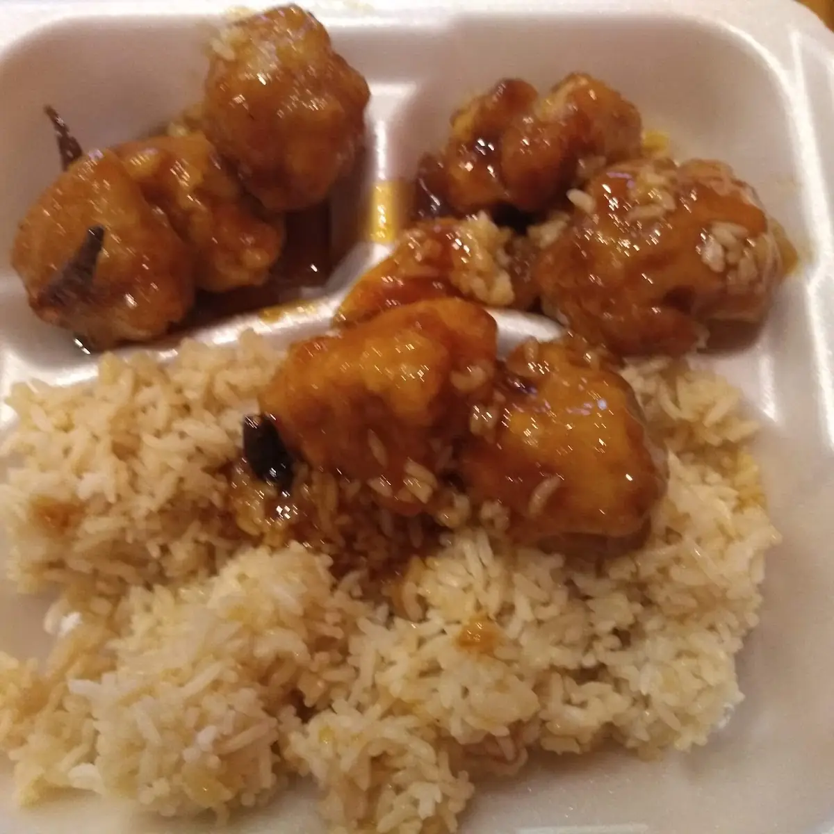 Sesame General Orange Chicken